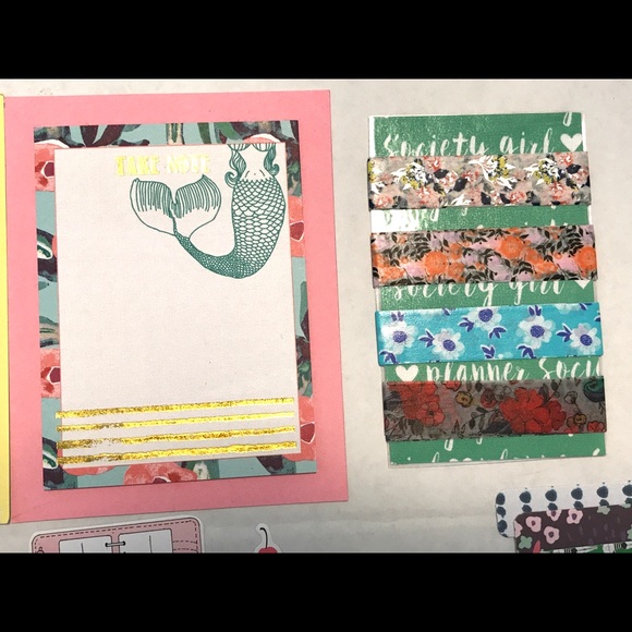 SOLD TPS Planner Society Tab Washi Note Die Cuts - Picture 5 of 8